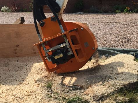 mini digger stump grinder hire|stump grinder hire jewsons.